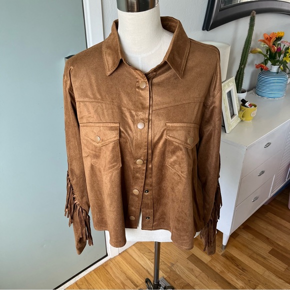 Olive & Leaf top - Picture 1 of 7